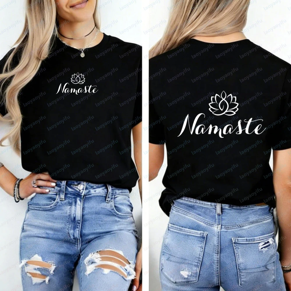 Pilates Yoga Gifts - Namaste T Shirt Trend Yoga Pilates