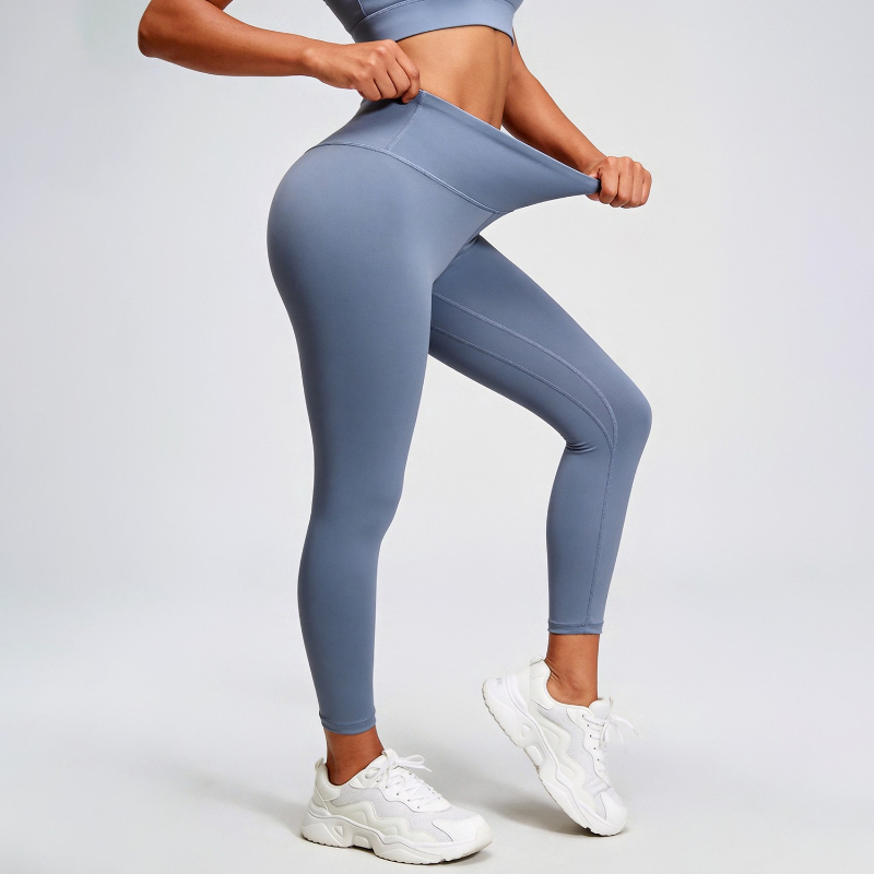 Pilates Yoga Leggings - Kadın Yoga Tayt Pantolon Yüksek belli