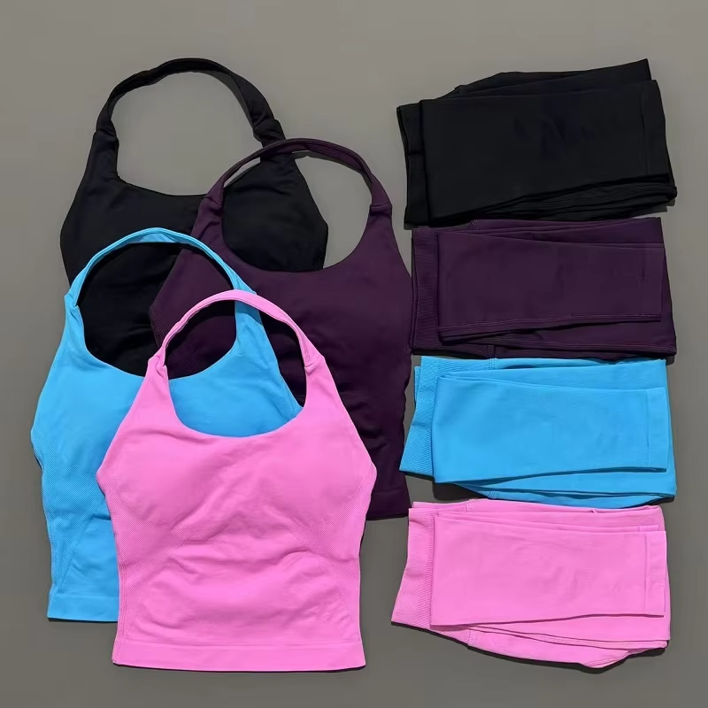 Pilates Yoga Equipment - 2 Parça Spor Giyim Kadın Yoga