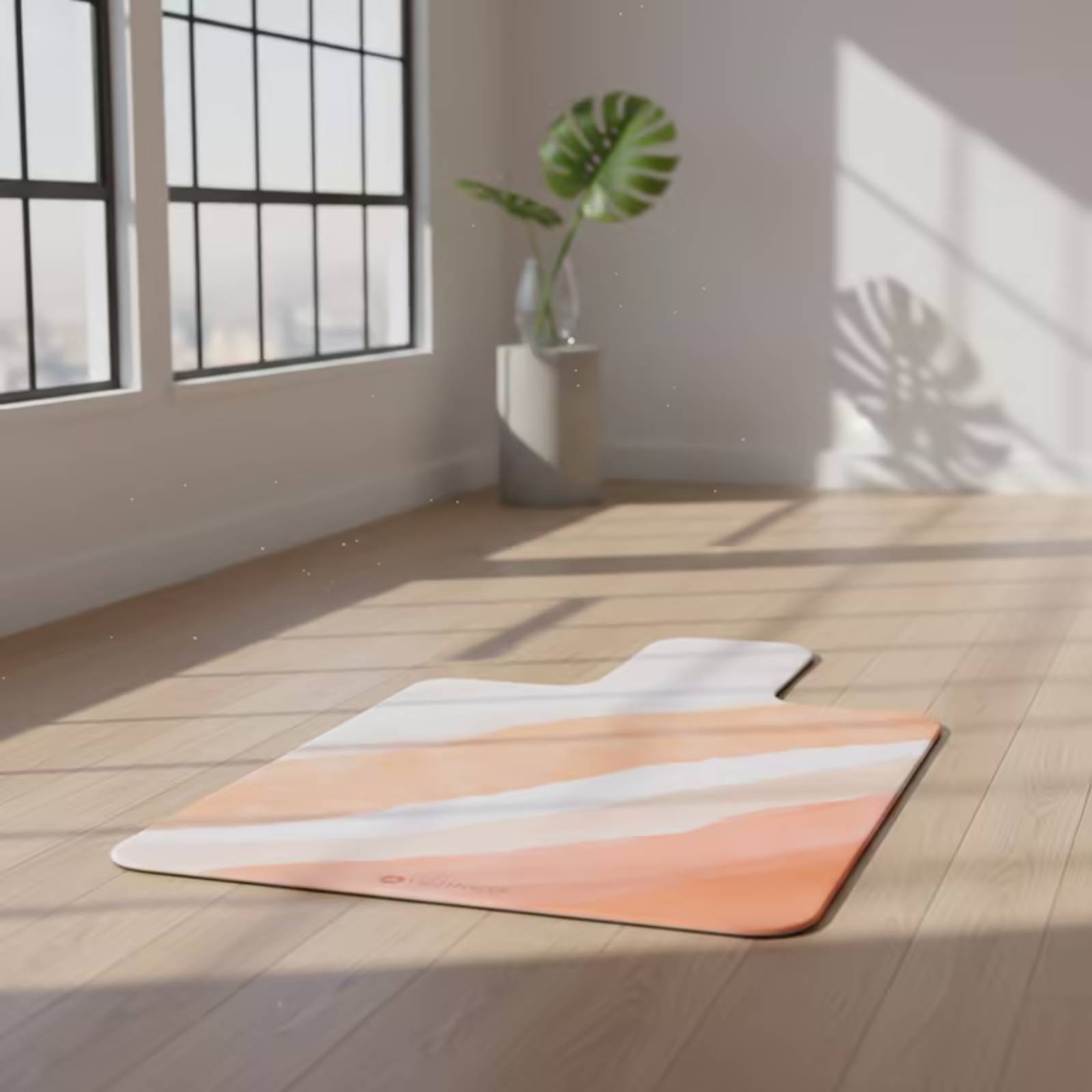 Pilates & Yoga Knokke - Egzersiz Matı Süet Pilates Matı Kaymaz