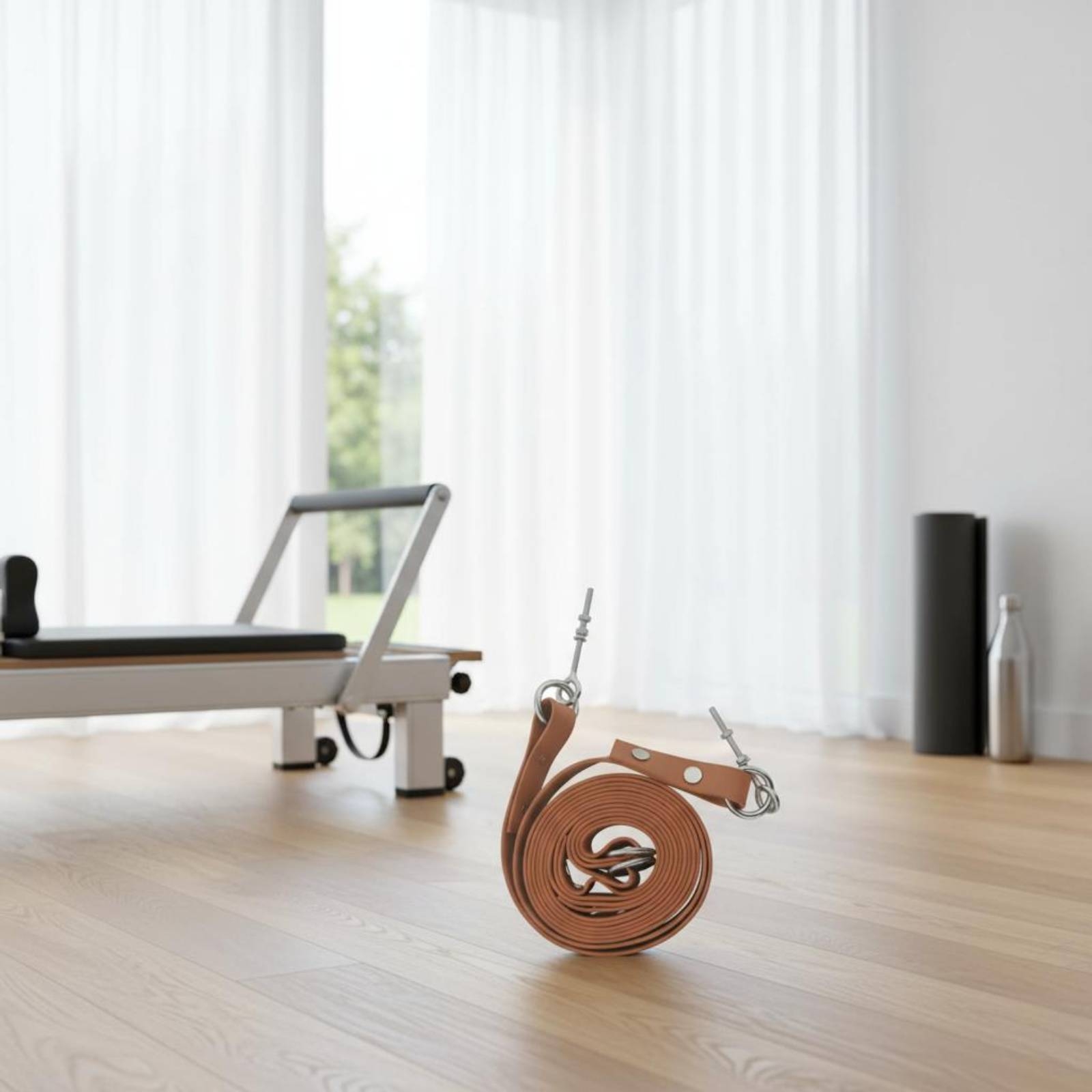 Pilates & Yoga Knokke - Reformer Çift Döngülü Askı Rahat Pilates
