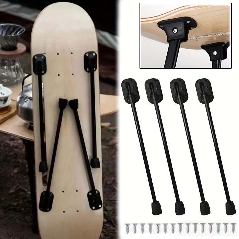 Inversion Table Fold - 4 Adet Metal Katlanır Masa Ayakları,
