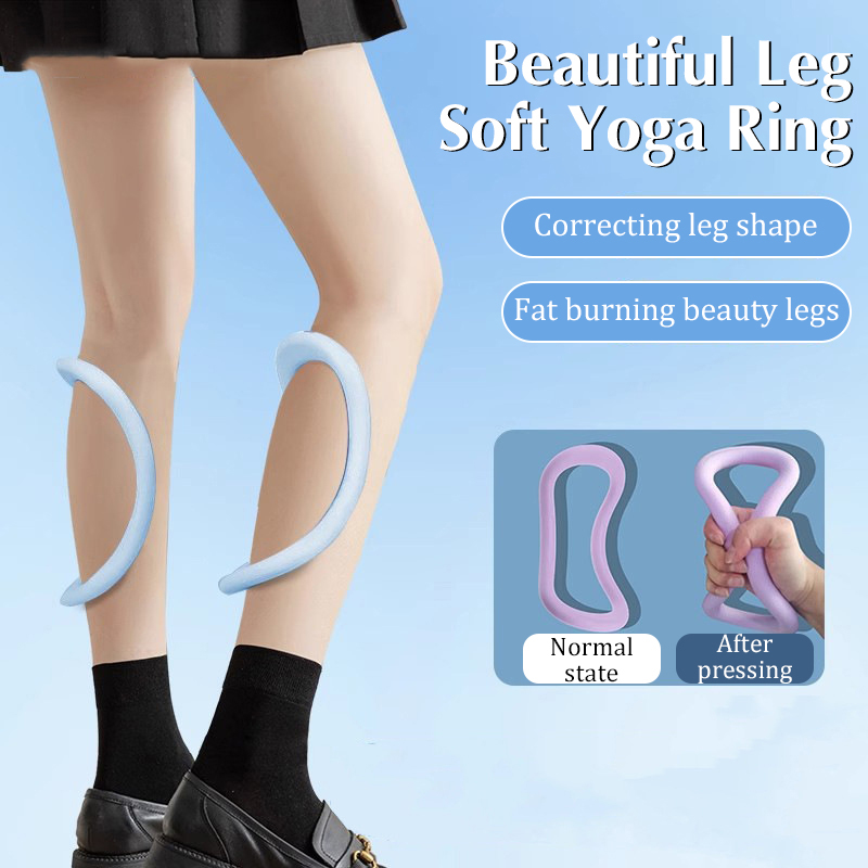 Pilates Yoga Ring - 1 adet TPR Yumuşak Fasya Streç