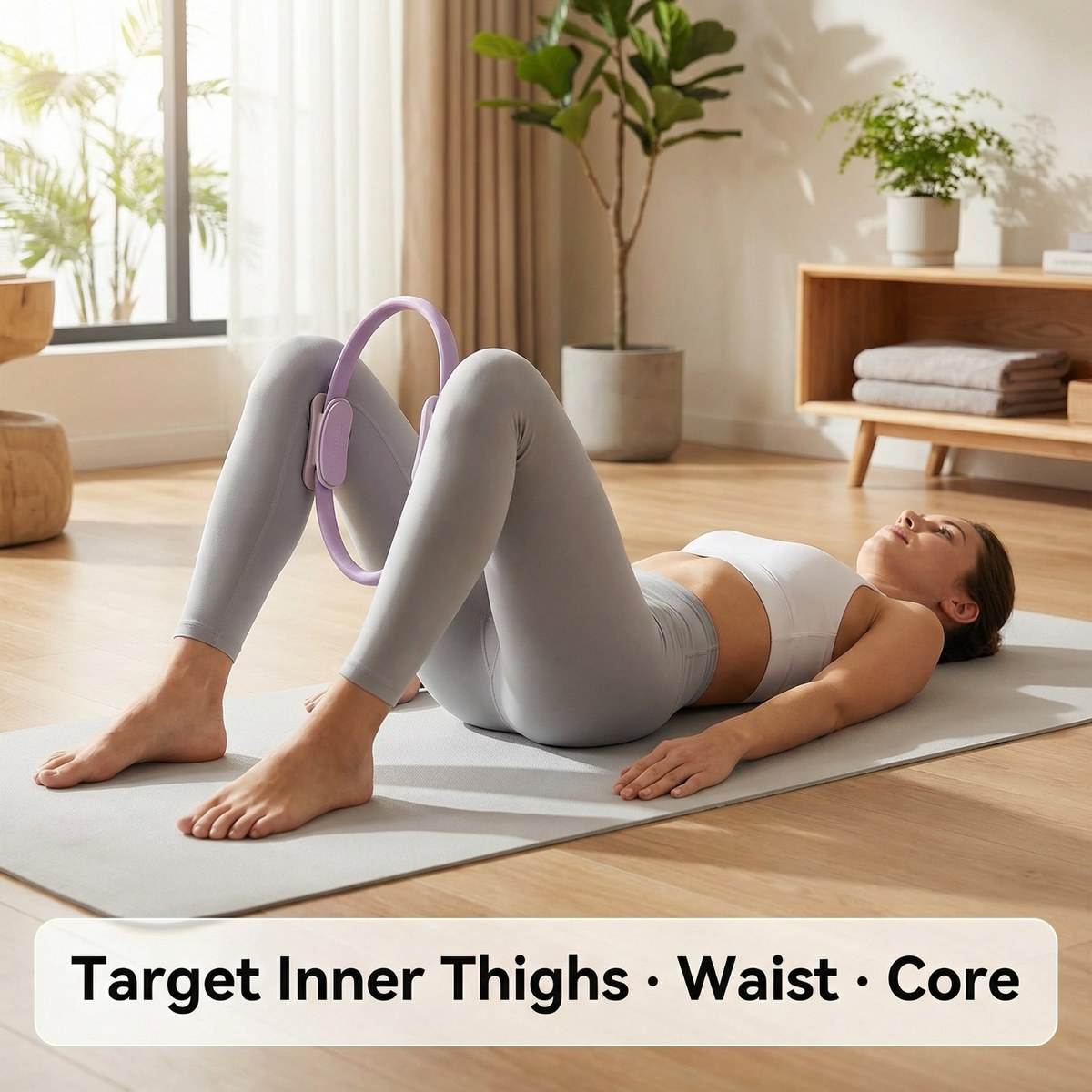 Pilates Yoga Ring - 38cm Pilates Halkası Yoga Sihirli Çemberi
