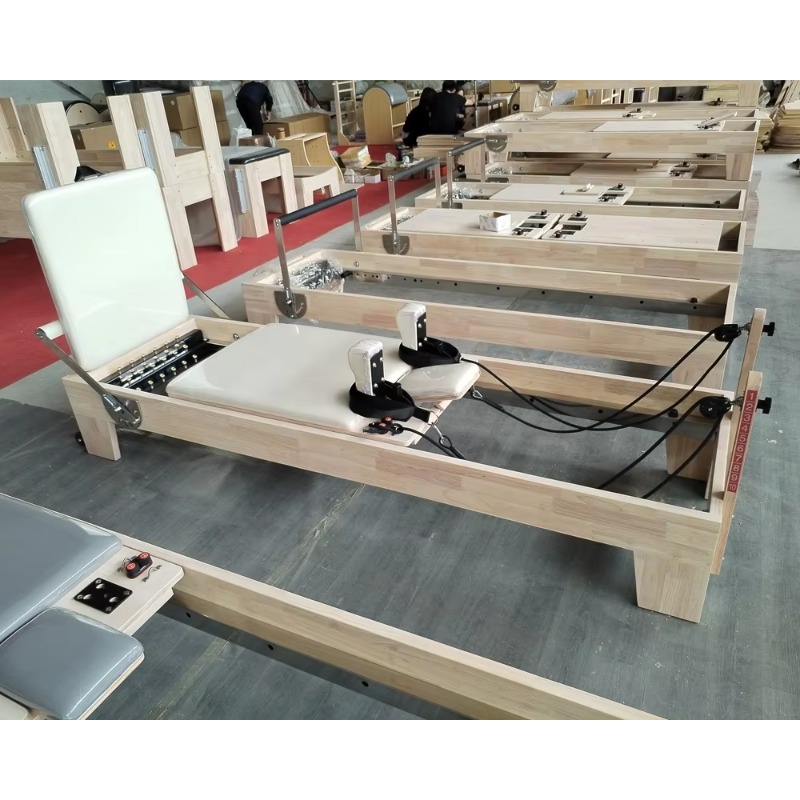 Pilates Yoga Equipment - Yoga Eğitimi Pilates Reformerları Ekipmanları Meşe