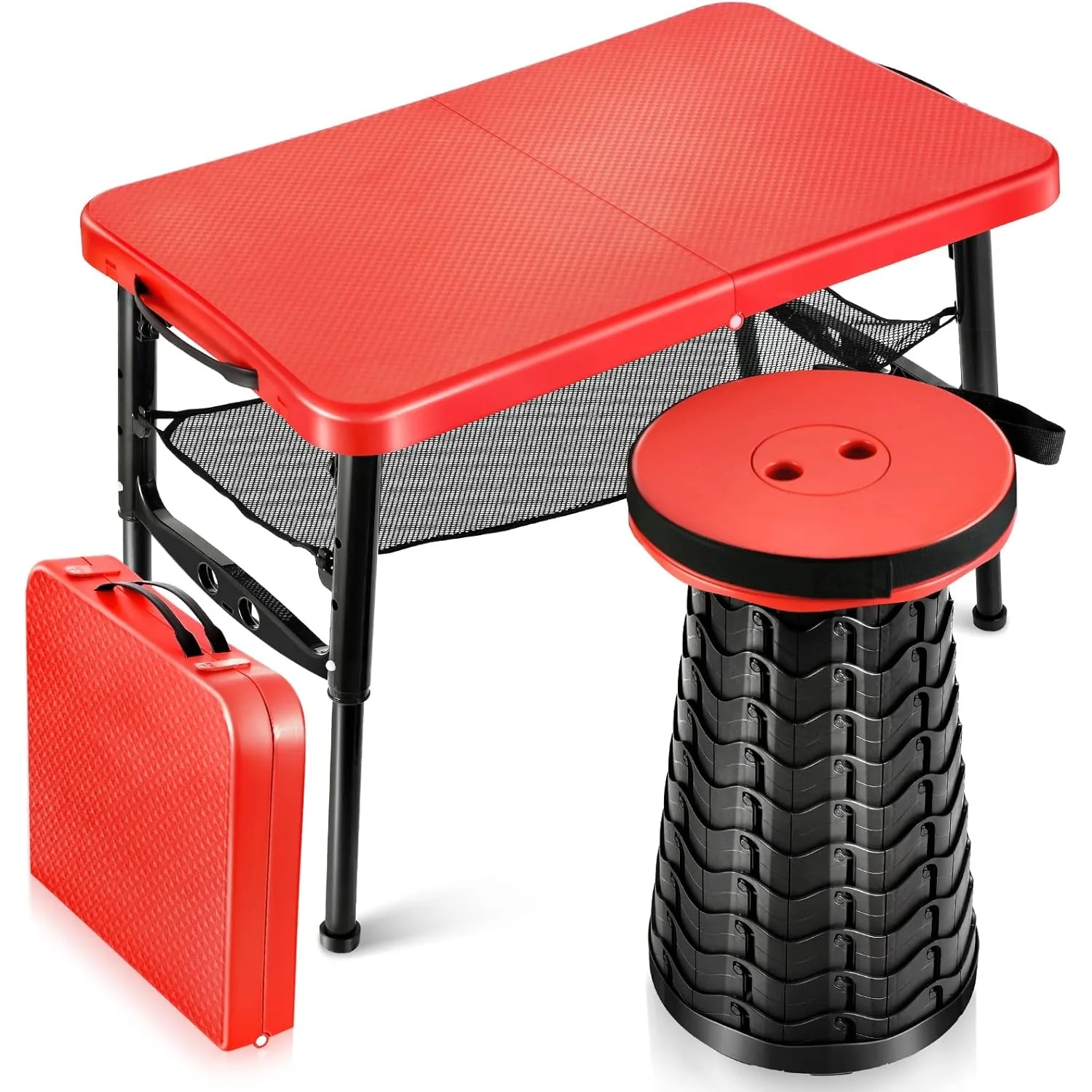 Inversion Table Fold - Geri çekilebilir katlanır masa ve tabure