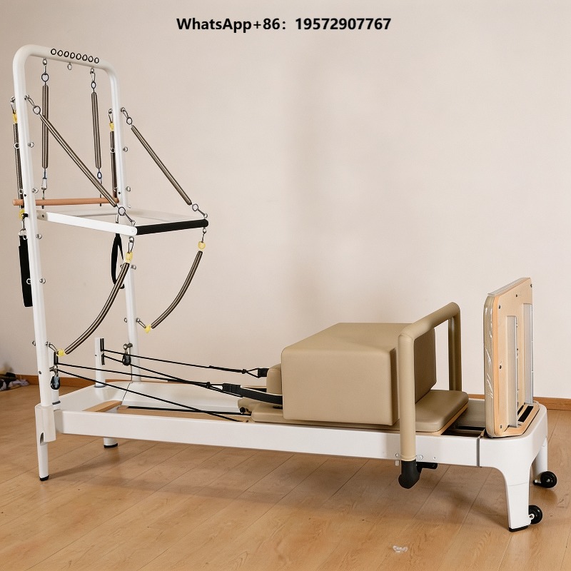 Beyaz Pilates Reformer Yatağı  - Pilates Yoga Loft incelemesi ve fiyatı