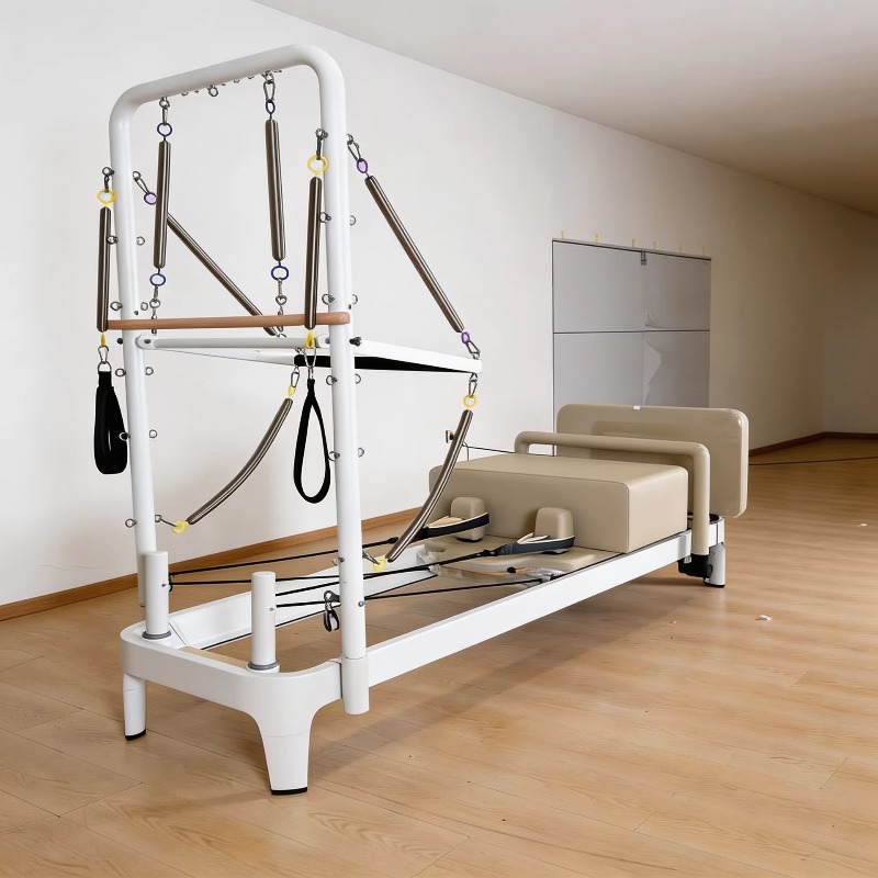 Beyaz Pilates Reformer Yatağı  - Pilates Yoga Loft incelemesi ve fiyatı