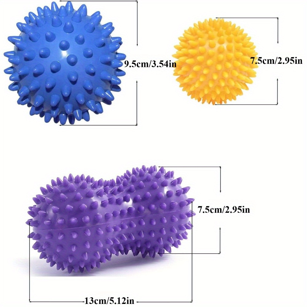 Dikenli Masaj Topu Seti (3 Par - Acupressure Ball Set incelemesi ve fiyatı