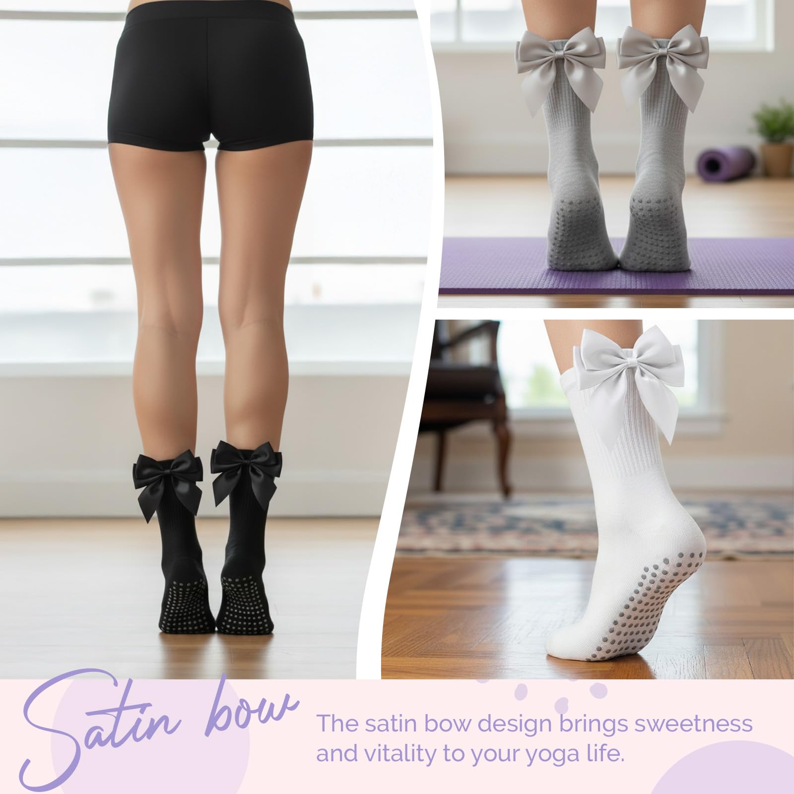 3 Çift Kadın Kaymaz Pilates Ço - Pilates Yoga Gifts incelemesi ve fiyatı