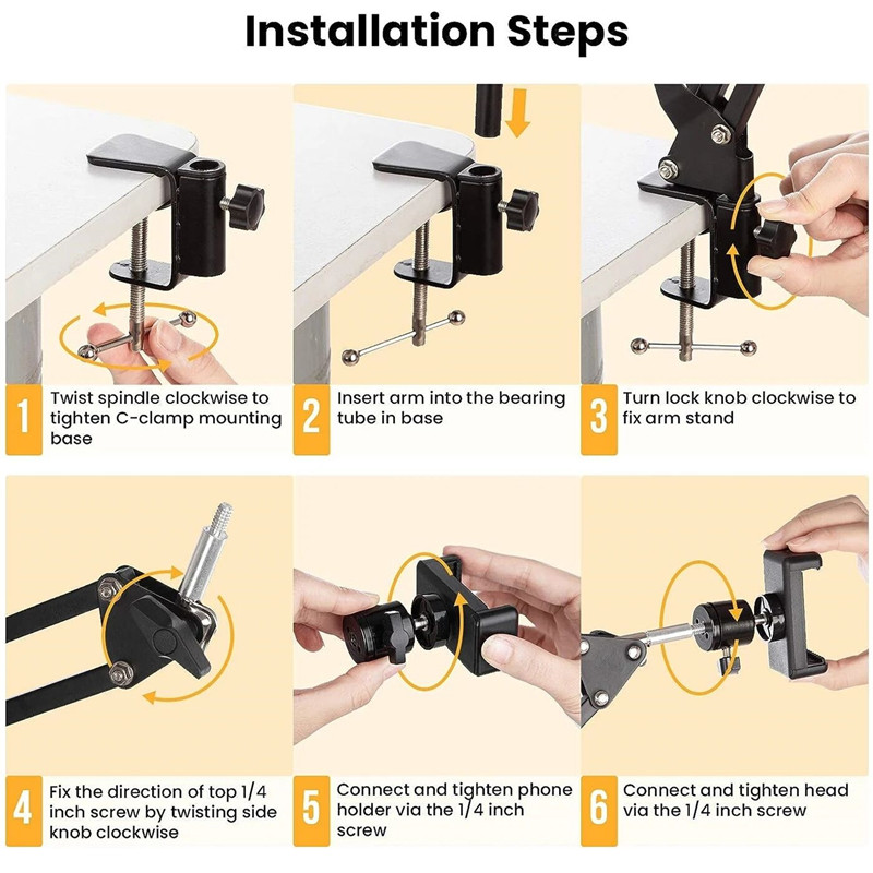 Esnek Kol Tripod Telefon Stand - Inversion Table Fold incelemesi ve fiyatı