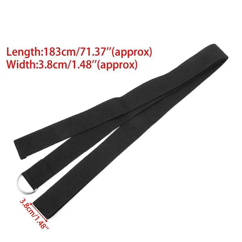 183*3.8 cm Yoga Kayışı Pamuk E - Pilates Yoga Ring incelemesi ve fiyatı