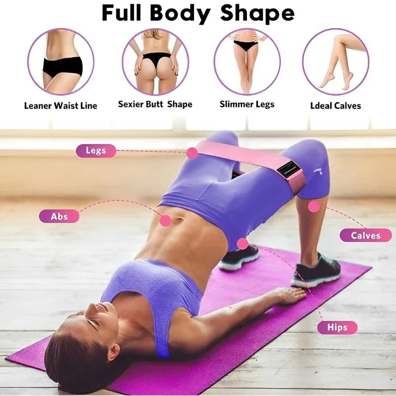 3 adet kumaş dirençli kalça ba - Pilates Yoga Circle incelemesi ve fiyatı