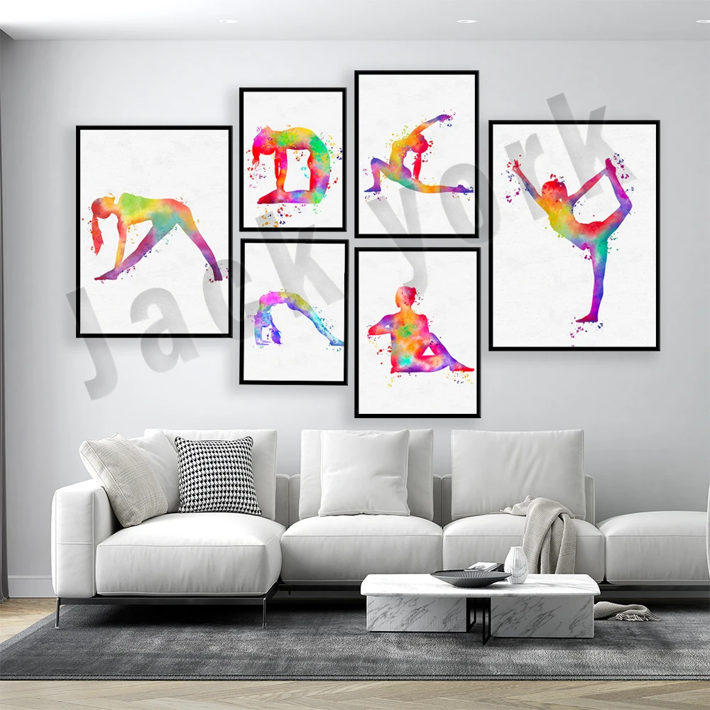Dans kralı yoga baskısı, kadın - Pilates Yoga Gifts incelemesi ve fiyatı