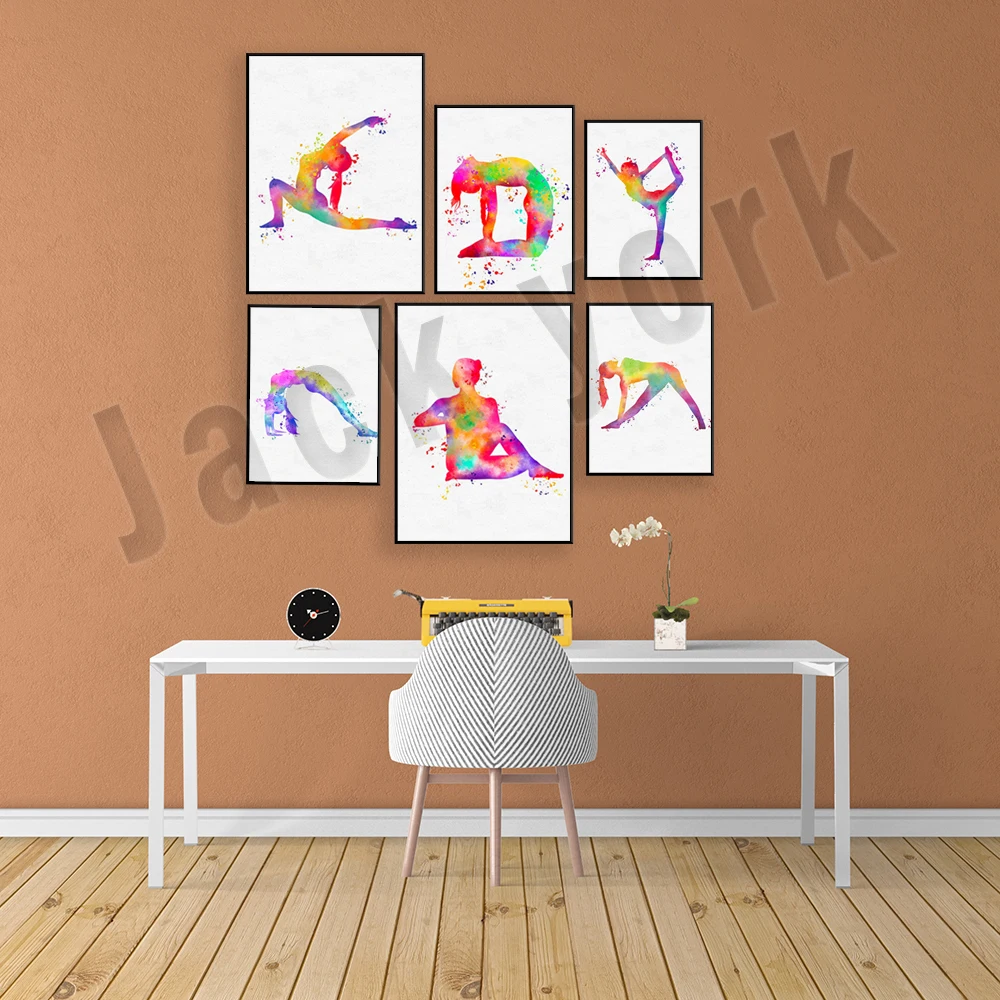 Dans kralı yoga baskısı, kadın - Pilates Yoga Gifts incelemesi ve fiyatı