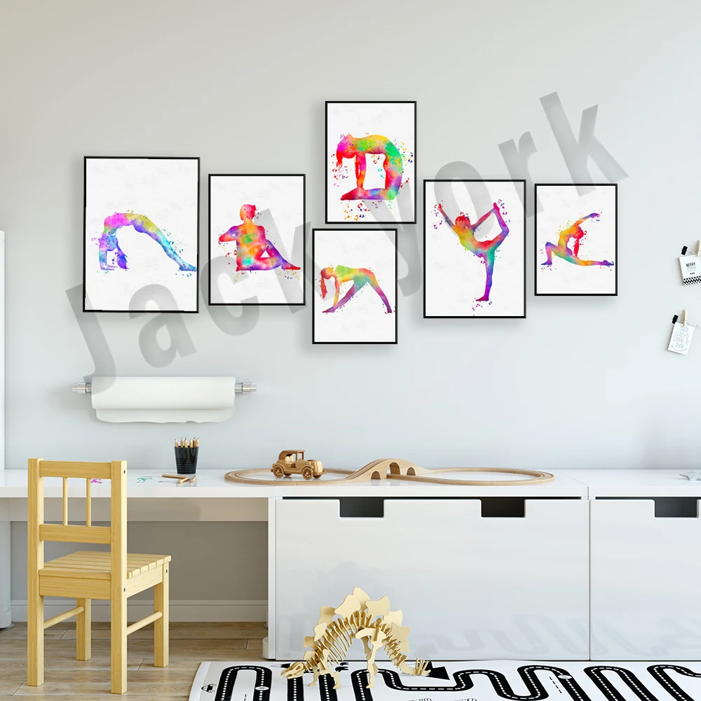 Dans kralı yoga baskısı, kadın - Pilates Yoga Gifts incelemesi ve fiyatı