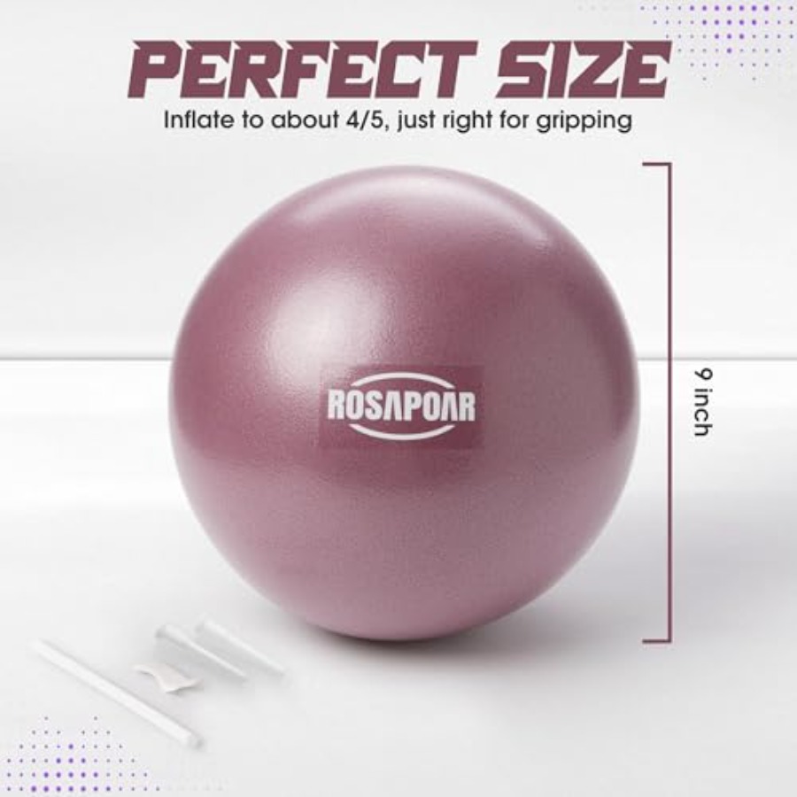 Küçük Egzersiz Topu - 9 İnç Mi - Pilates Yoga Ball Workout incelemesi ve fiyatı