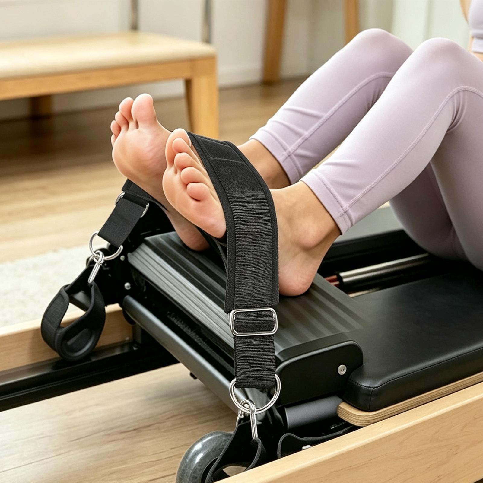 Reformer Ayak Kayışı Çift Döng - Pilates & Yoga Knokke incelemesi ve fiyatı